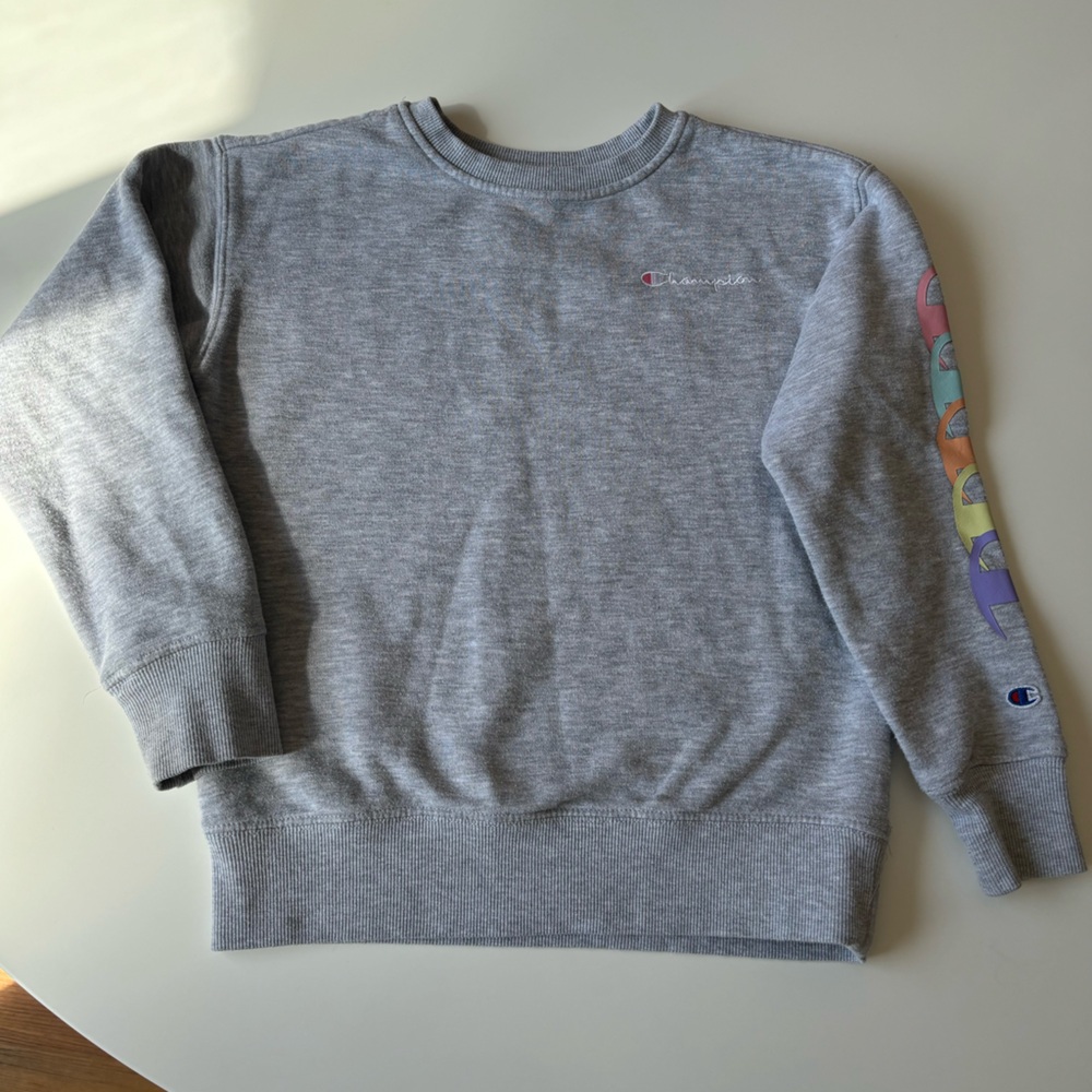 Champion Girls Gray Sweatshirt